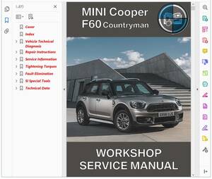 ミニ MINI F60 ジョンクーパーワークス クロスオーバー カントリーマン ( 配線図は別途 ) その他 クーパー D All4 S SD SE One 選択可