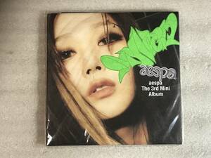 ●CD新品● aespa 3rd Mini 'MY WORLD' (Poster Ver.) (韓国盤）