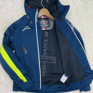 極美品 KUSHITANI クシタニ メンズ ベクトルジャケット VECTOR JACKET ライダース レーシング LL XL k-2371 プロテクター バイク パーカー