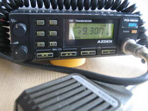 ★☆ AZDEN　PCS-6800H ２９MHｚ（１０ｍ）ＦＭハイパワートランシーバー　★☆ USED ☆★