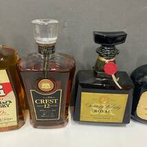 お酒 まとめ サントリー ローヤル SUNTORY ROYAL SR 寿 WHISKY ウイスキー ダルマ NIKKA SUPER ニッカ Hi CREST 12年 他 /2-1_画像3