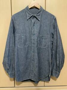 atlast＆co アットラスト　timeworn clothing butcherproducts ブッチャープロダクツ　MILITARY CHAMBRAY 