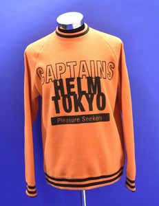 CAPTAINS HELM（キャプテンズヘルム）P-LINE FLEECE CREW ピーライン フリース クルーネック TOP トップ SWEAT スウェット トレーナー M