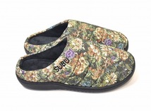 SUBU (スブ) NANNEN 難燃（ナンネン）WINTER SANDAL サンダル モックシューズ スリッポン Day BOTANICAL ボタニカル 花柄 2 スリッパ_画像1