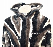 CAPTAINS HELM（キャプテンズヘルム）TIE-DYE FLEECE BOA HOODIE タイダイ フリース ボア フーディー プルオーバー パーカー LOGO ロゴ M_画像3