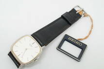 B114●作動良好 未使用デッドストック SEIKO セイコー シャリオ 2620-5430 1980年製 定価25000円 メンズ腕時計 シルバー クォーツ_画像2