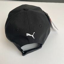 新品定価7150円　-プーマゴルフ/PUMA GOLF メンズ　クーリング効果　高機能　ゴルフキャップ　帽子　抗菌防臭　吸水速乾　黒　ブラック :_画像3