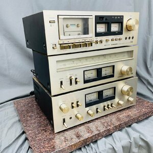 P963☆【ジャンク】PIONEER パイオニア アンプ/SA-7800II + チューナー/TX-7800II テープ/CT-405 3台セット