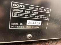 P925☆【中古】SONY ソニー CDP-XA3ES CDプレイヤー_画像5