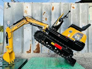 *コマツ*KOMATSU*PC02-1A新品ゴムクローラ, LEDランプ*油圧ショベル*ミニユンボ*100KM送料無*下取り可能*