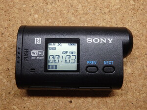 SONY SteadyShot HDR-AS30V（1190万画素 1/2.3型 "Exmor R" CMOSセンサー）管理番号：C402005