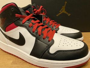 AIR JORDAN 1 MID "GYM RED" DQ8426-106 （ホワイト/ブラック/ジムレッド）