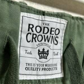 【RODEO CROWNS★ロデオクラウンズ】コットンパンツ・ハンパ丈・Sサイズの画像3