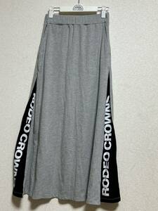 【RODEO CROWNS★ロデオクラウンズ】カットソーロングスカート・薄手素材・裏地無し・FREEサイズ