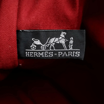 送料無料 エルメス ハンドバッグ トートバッグ ショルダーバッグ 鞄 フールトゥGM 手提げ 仏製 フランス製 赤系 レディース_画像10