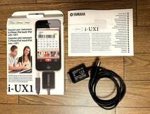 YAMAHA i-UX1 iPad/iPhone/iPod touch用 USB MIDI対応インターフェース【新品同様・送料無料】_画像1