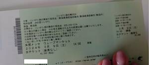 「にいがた酒の陣」2024/3/9（土）B席チケット1枚