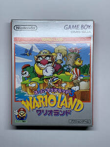 【箱・取扱説明書付き、電池交換済み】任天堂 スーパーマリオランド3 ワリオランド （Nintendo GAME BOY WARIO LAND）