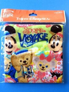 【廃盤】 TDS/東京ディズニーシー★ウォッシュタオル ハンドタオル/2014年 イースター SPRING VOYAGE★送料310円～