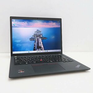 ▽Lenovo ThinkPad X13 Gen2 (20XJ)AMD Ryzen 5 PRO-5650U/8GB/SSD256GB(M.2)/Win11Pro/WLAN/WEBカメラ/Bluetooth ACアダプー付属