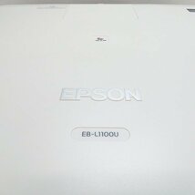 プロジェクター レーザー光源 ◇ EPSON EB-L1100U ELPLM08レンズ付き 【6000lm/ランプ1053h/動作確認済み/同梱不可/リモコンあり】_画像10