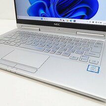 ▽タッチパネル搭載！軽量ノートPC▽NEC VersaPro VKT16G-4【第8世代Core i5 8250U/メモリ8GB/SSD256GB/Win11Pro/無線LAN/HDMI/AC付属】_画像2