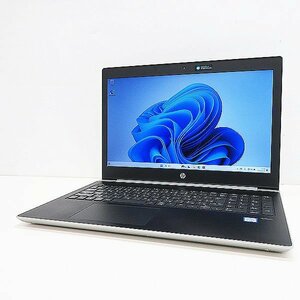 ▽15.6型液晶画面！▽HP ProBook 450 G5 WEBカメラ【Core i5-82500U/8GB/SSD256GB/Win11Pro-64bit/WLAN】