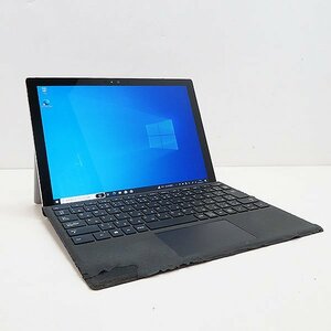 ▽ジャンク品5000円スタート Microsoft Surface Pro 4（1724）【Core i5 6300U/4GB/SSD/Win10 Pro-64bit/WLAN（ac）/タイプカバー付