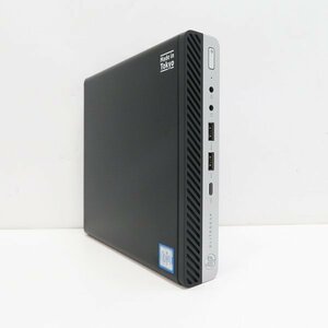 1円スタート〇HP EliteDesk 800 G3 DM【第6世代 Core i5 6500T/メモリ8GB/HDD500GB/Win10Pro-64bit/DP/Type-C】