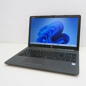 ▽1円スタート▽HP 250 G7【第8世代Core i5 8265U/メモリ8GB/HDD500GB/Win11Pro/webカメラ/無線LAN/HDMI/DVDマルチ】