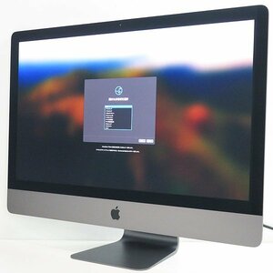 ◇ Apple iMac Pro Retina 5K 27インチ 2017 MHLV3J/A CTO 【Xeon W 10コア 3.0GHz/64GB/SSD 1TB/Radeon Pro Vega 64/同梱不可】