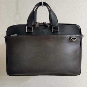  new goods regular price 59.4 ten thousand jpy Berluti limitation pa tea n leather 2WAY briefcase business bag shoulder bag ice Brown regular goods 