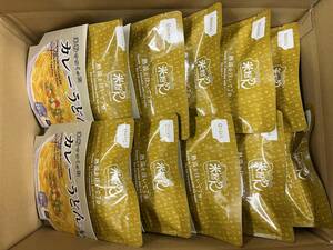  tail west food curry udon 10 piece set rice flour .. best-before date :2028 year 8 month emergency rations preservation meal disaster prevention strategic reserve disaster measures 