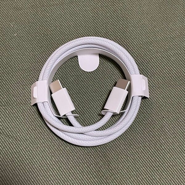 Apple 編み込み式USB-C充電ケーブル（1m） 60W MQKJ3FE/A 純正 未使用