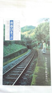 ■JR東日本■青春18きっぷ 平成10年春■パンフレット 