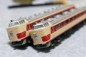 クハ481-200　2両　TOMIX　旧製品　485系　国鉄特急色　JR西日本　しらさぎ　雷鳥　白鳥　北越　いなほ　つばさ　583系　489系　0303