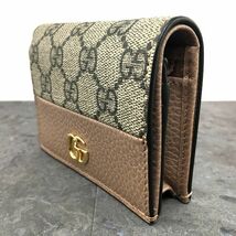 ☆送料無料☆ 未使用品 GUCCI コンパクトウォレット 658610 プチマーモント 箱付き 481_画像4