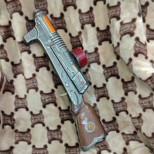  Tiger Schott gun ружье жестяная пластина tray doma- Crea Showa Retro Vintage подлинная вещь примерно 44 см TIGER