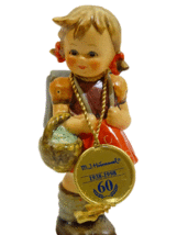 【60周年記念限定品】フンメル 陶器人形 フィギュリン School girl(81) 11.5cm_画像2