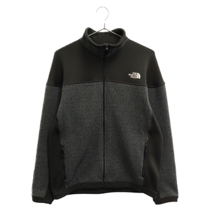 THE NORTH FACE ザノースフェイス MOUNTAIN TEKSWEATER JACKET マウンテンテック長袖セータージャケット グレー NT61808