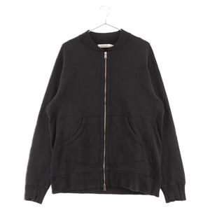 nonnative ノンネイティブ 22AW DWELLER BLOUSON COTTON SWEAT ジップ スウェットブルゾン ジャケット ブラック NN-C4203