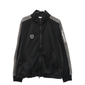 MONCLER モンクレール 21AW×GENIUS FRAGMENT MAGLIA CARDIGAN F209U8G70710 幾何学サイドステッチ ジップトラックジャケット