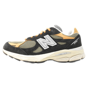 New Balance ニューバランス M990BB3 ローカットスニーカー ブラック/ブラウン US9/27cm