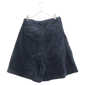 COMME des GARCONS SHIRT コムデギャルソンシャツ Corduroy Woven Shorts コーデュロイショートパンツ FL-P006 ネイビー ハーフパンツの画像2