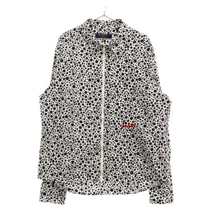 LOUIS VUITTON ルイヴィトン 23SS×草間彌生 Dots Zip Jacket ドット ジップアップジャケット ホワイト/ブラック RM231H V29 HOS30W