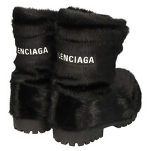 BALENCIAGA バレンシアガ SKIWEAR ALASKA BOOTS スキーウェア アラスカファーローブーツ ブラック_画像4