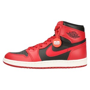 ナイキ AIR JORDAN 1 HI 85 VARSITY RED エアジョーダン1 バーシティレッド ハイカットスニーカー ブラック/レッド US9/27cm BQ4422-600