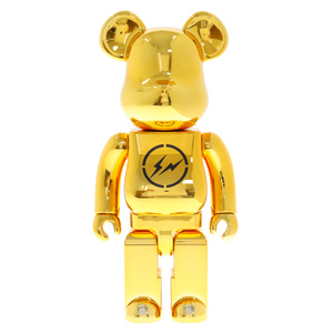 MEDICOM TOY メディコムトイ BE@RBRICK×THE CONVENI×fragmentdesign ベアブリック ザコンビニ フラグメント フィギュア ゴールド 400%