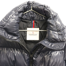 MONCLER モンクレール 17AW JASMINUM ジャスミナム ロングダウンコート ジャケット ネイビー レディース C20934996405_画像4