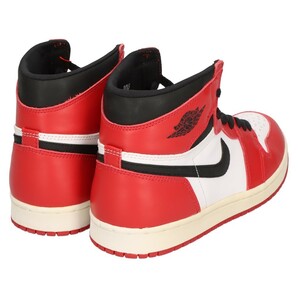 NIKE ナイキ 94年製 AIR JORDAN 1 CHICAGO 130207-101 エアジョーダン1 シカゴ ハイカットスニーカー ホワイト/レッド US10.5/28.5cmの画像4